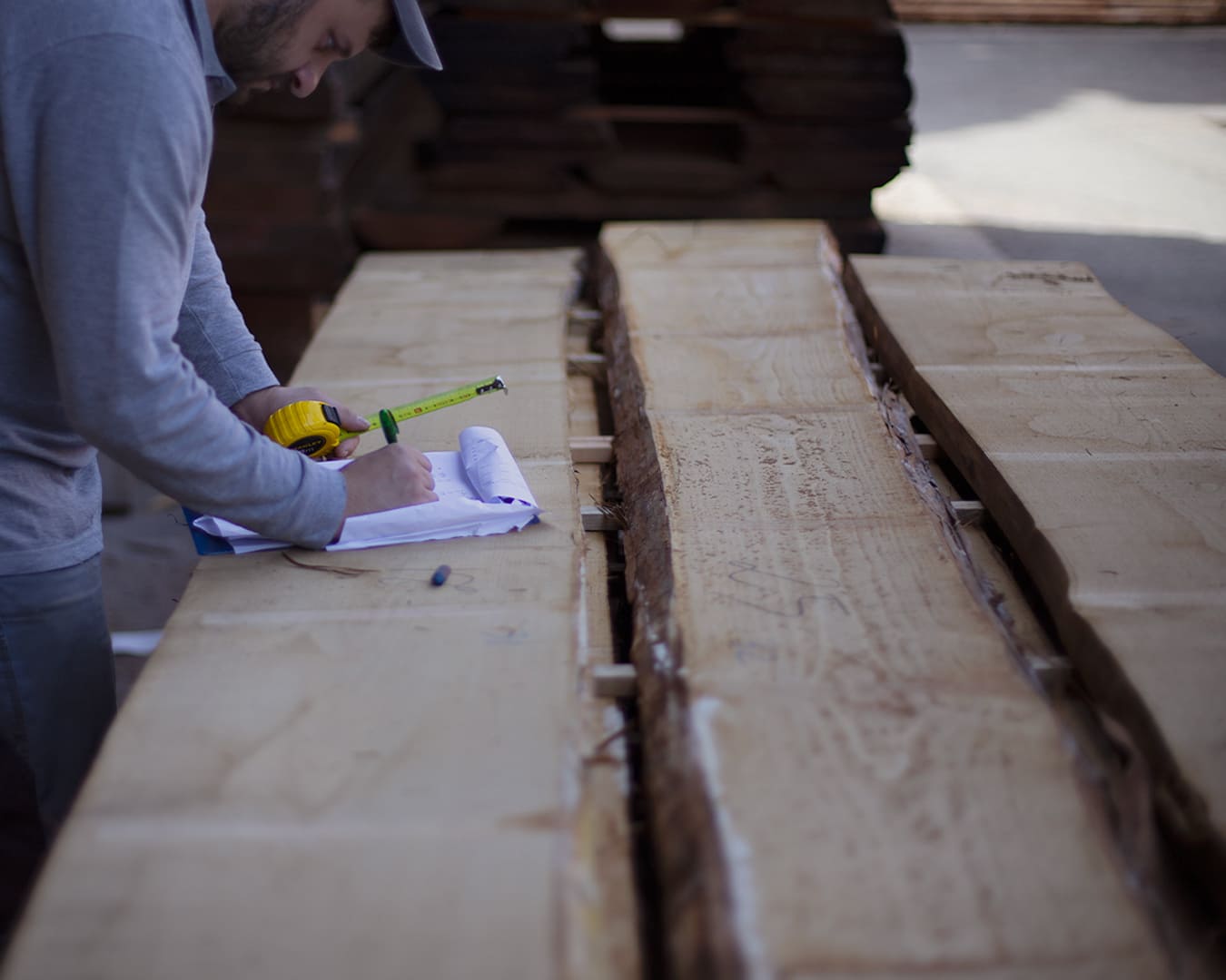 Il colore del nostro legno è green